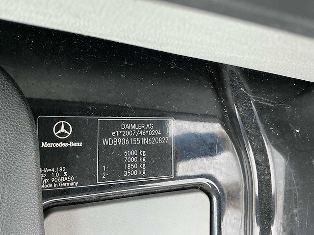 2015 mercedes-benz 519 3.0 cdi 432 vrachtwagen - afbeelding 28 van  51