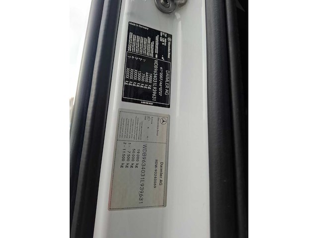 2015 mercedes-benz actros 1842 vrachtwagen - afbeelding 20 van  27