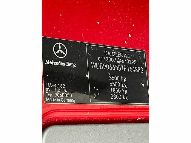 2015 mercedes-benz sprinter 516 2.2 cdi 432lhd bedrijfswagen - afbeelding 8 van  26