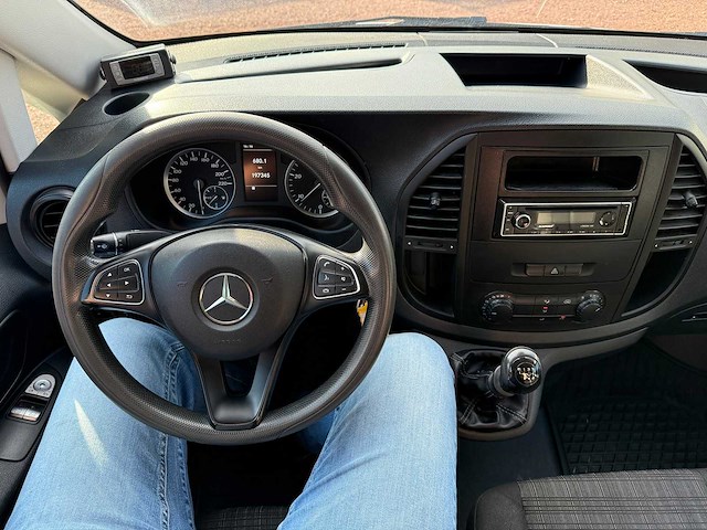 2015 mercedes-benz vito 109 cdi lang geconditioneerde bedrijfswagen - afbeelding 3 van  20