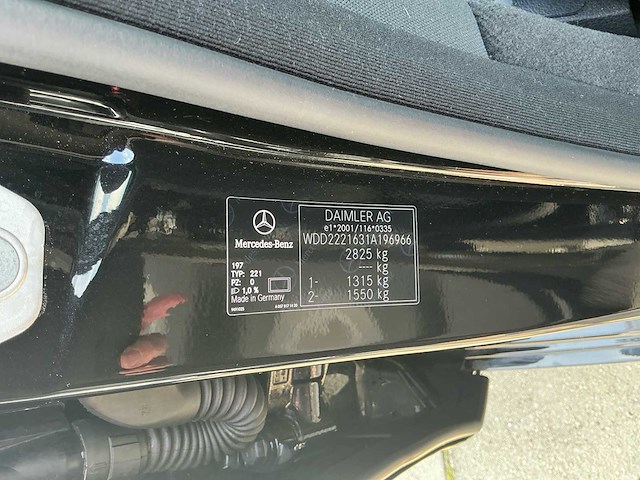 2015 mercedes-benz w222 s500 plug-in l.pr.pl. - afbeelding 12 van  37