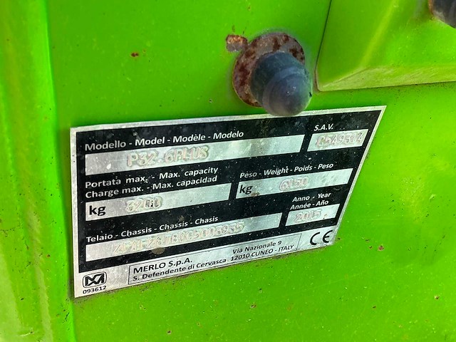 2015 merlo panoramic p32.6 plus verreiker 6 meter - afbeelding 10 van  23