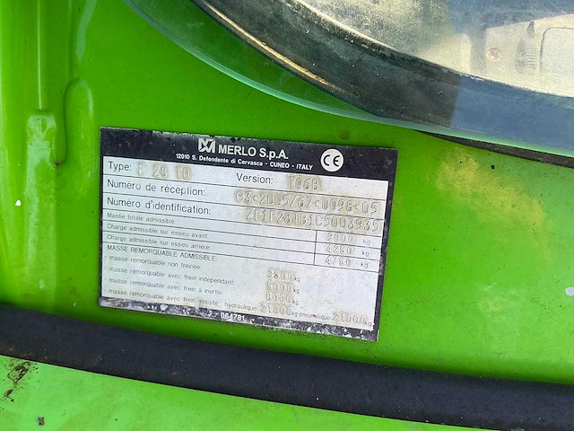 2015 merlo panoramic p32.6 plus verreiker 6 meter - afbeelding 27 van  33