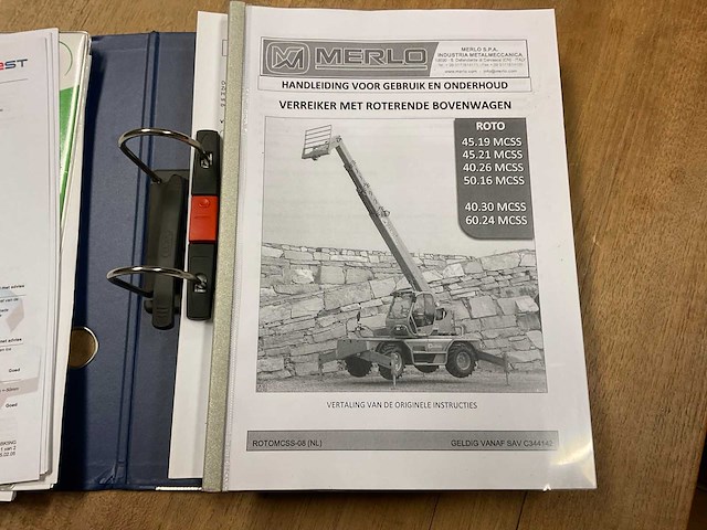 2015 merlo roto 45.21 mcss roterende verreiker - afbeelding 54 van  56