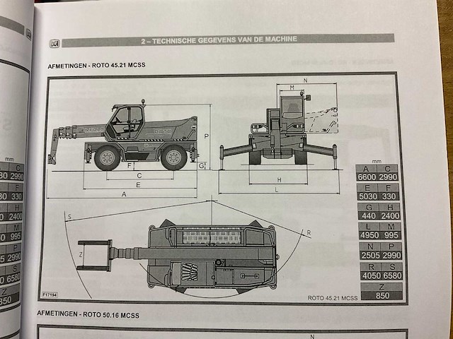 2015 merlo roto 45.21 mcss roterende verreiker - afbeelding 56 van  56