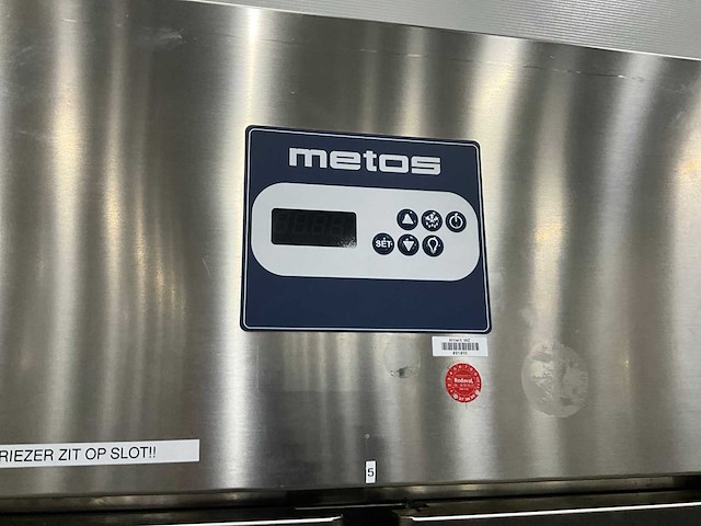 2015 metos s 140 bt mobiele dubbeldeurs vrieskast - afbeelding 5 van  8
