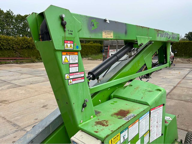 2015 nifty hr12 nde hoogwerker 12 meter - afbeelding 28 van  42