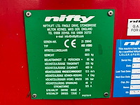 2015 nifty hr21 hybride hoogwerker - afbeelding 40 van  45