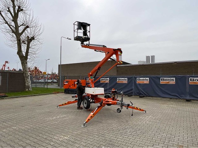 2015 niftylift nifty 120 tac hoogwerker aanhangwagen - afbeelding 1 van  27