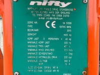 2015 niftylift nifty 120 tac hoogwerker aanhangwagen - afbeelding 19 van  27