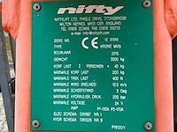 2015 niftylift nifty hr12ne hoogwerker - afbeelding 28 van  34