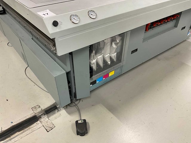 2015 océ arizona 660 xt flatbedprinter uv - afbeelding 3 van  15