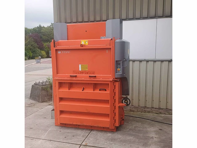 2015 orwak 3620 afvalpers / kartonpers verticale balenpers - afbeelding 4 van  10
