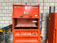2015 orwak compactor 3420 verticale balenpers / afvalpers - afbeelding 5 van  10