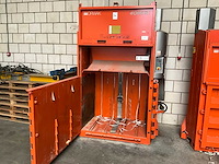 2015 orwak compactor 3420 verticale balenpers / afvalpers - afbeelding 8 van  10