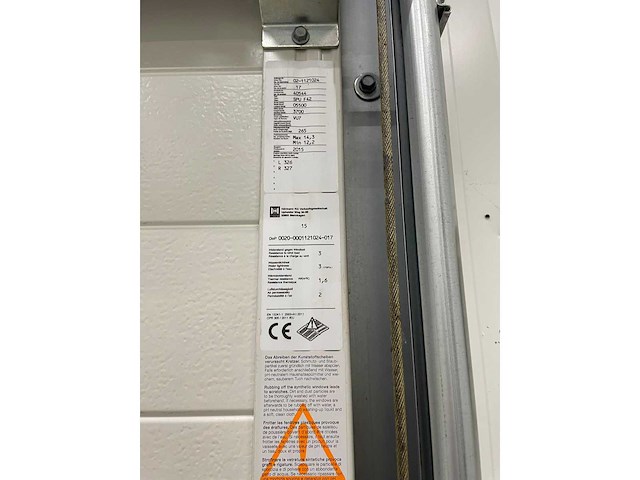 2015 overheaddeur (5,50x3,70 mtr) - afbeelding 6 van  9