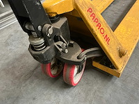 2015 papro hpt-a hand hydraulische palletwagen - afbeelding 3 van  5
