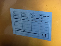 2015 papro sace25 hand hydraulische palletwagen - afbeelding 7 van  8