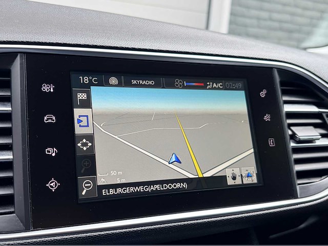 2015 peugeot 308 sw airco - navi 1.2 blue lease personenauto - afbeelding 10 van  15