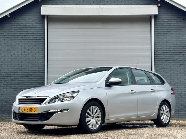 2015 peugeot 308 sw airco - navi 1.2 blue lease personenauto - afbeelding 1 van  15