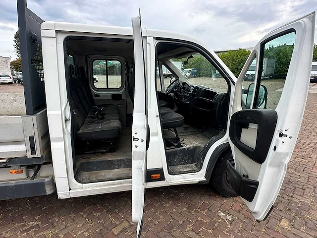 2015 peugeot boxer 435 3.0 hdi l4 xr dc - open laadbak bedrijfswagen - afbeelding 5 van  16