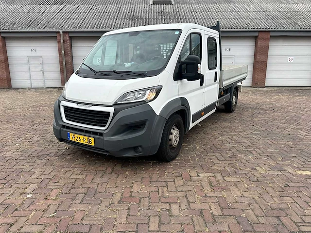 2015 peugeot boxer 435 3.0 hdi l4 xr dc - open laadbak bedrijfswagen - afbeelding 2 van  16