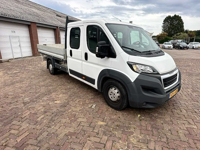 2015 peugeot boxer 435 3.0 hdi l4 xr dc - open laadbak bedrijfswagen - afbeelding 3 van  16