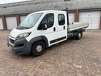 2015 peugeot boxer 435 3.0 hdi l4 xr dc - open laadbak bedrijfswagen