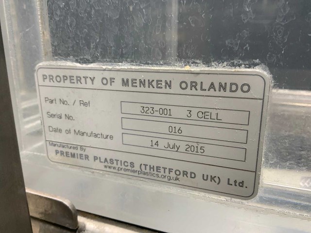 2015 premier plastics 3230-001-3 cell waterbak voor lekdetectie - afbeelding 6 van  6