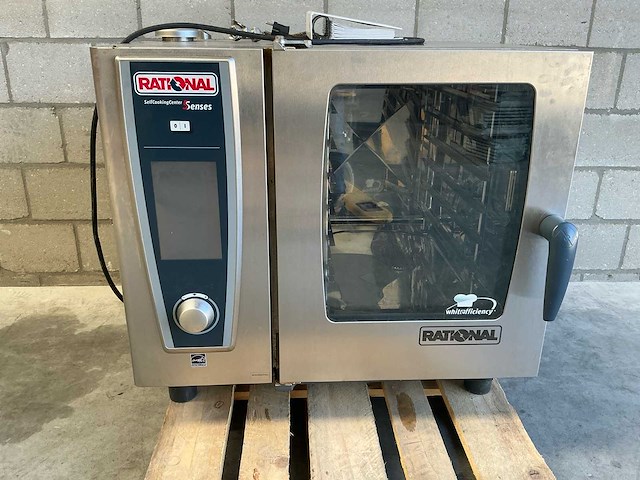 2015 rational selfcookingcenter 5 senses scc we 61g gas-combisteamer - afbeelding 1 van  17