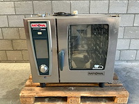 2015 rational selfcookingcenter whitefficiency scc we 61g gasgestookte combisteamer - afbeelding 1 van  14