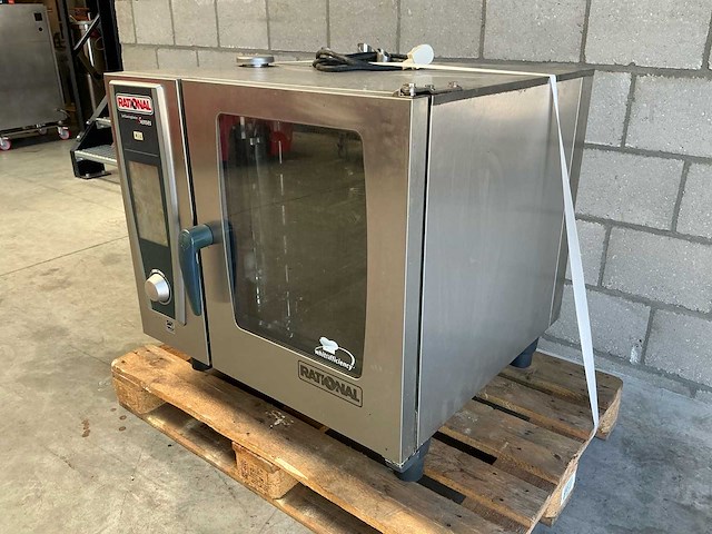 2015 rational selfcookingcenter whitefficiency scc we 61g gasgestookte combisteamer - afbeelding 7 van  14