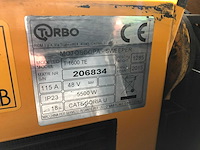2015 rcm turbo t1600 te zelfrijdende veegmachine - afbeelding 9 van  20