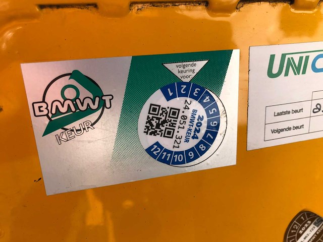 2015 rcm turbo t1600 te zelfrijdende veegmachine - afbeelding 13 van  20