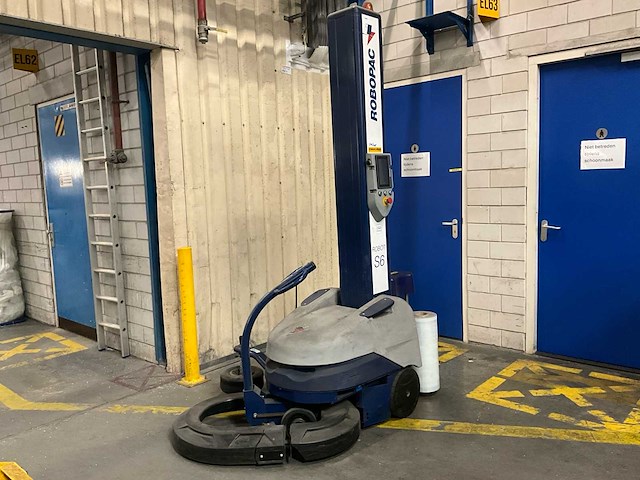 2015 robopac s6 pds palletfoliewikkelaar - afbeelding 7 van  14