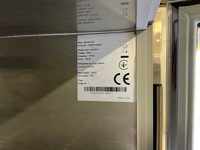 2015 roeder 1d141g-61e koelkast - afbeelding 6 van  6