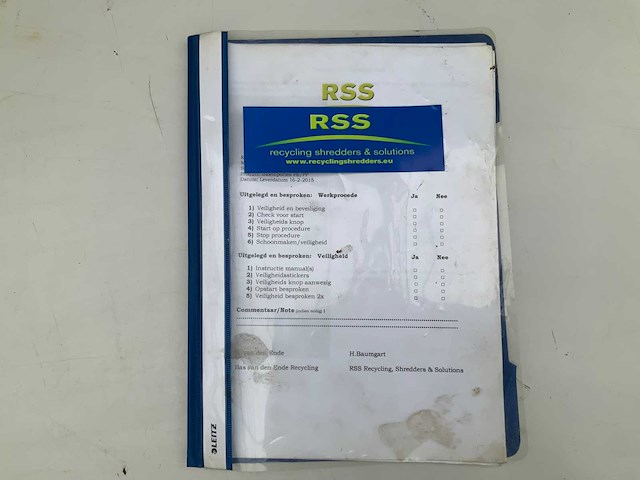 2015 rss mm 16080 maalmolen/granulator/crusher - afbeelding 18 van  26