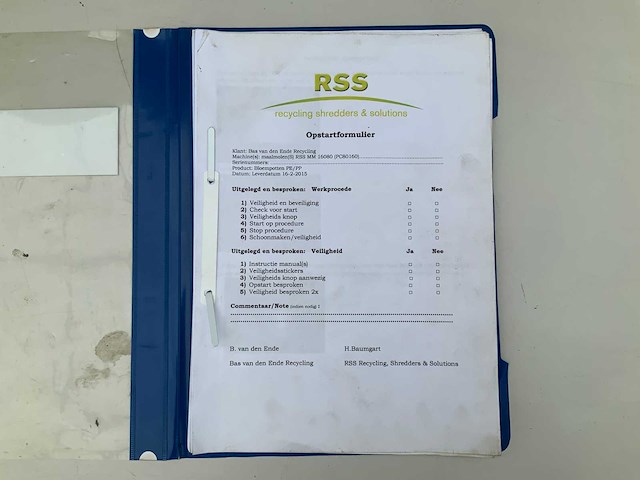 2015 rss mm 16080 maalmolen/granulator/crusher - afbeelding 19 van  26