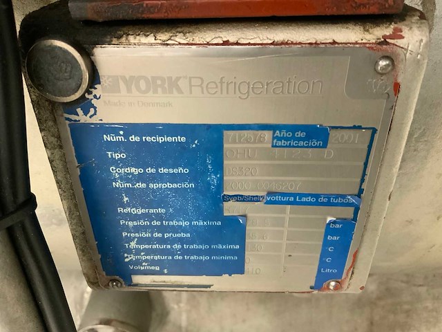 2015 sabroe sab 163 hf compressor unit met unisab besturing - afbeelding 1 van  11