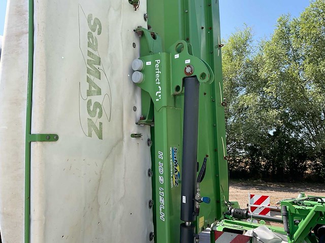2015 samasz kdd 9415 slh perfectcut dubbele achtermaaier met kneuzer - afbeelding 1 van  16