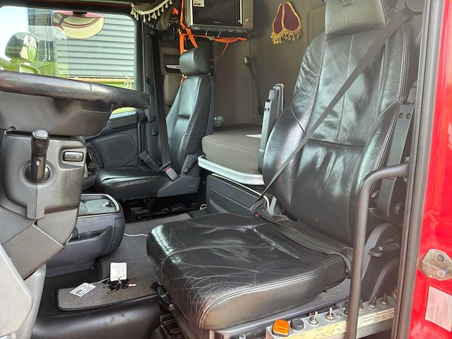 2015 scania r450 container vrachtwagen met kiepende aanhanger - afbeelding 4 van  56