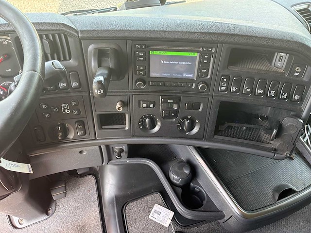 2015 scania r450 container vrachtwagen met kiepende aanhanger - afbeelding 9 van  56