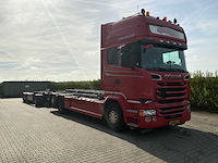 2015 scania r450 container vrachtwagen met kiepende aanhanger - afbeelding 22 van  56