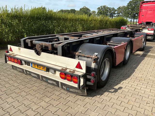 2015 scania r450 container vrachtwagen met kiepende aanhanger - afbeelding 35 van  56