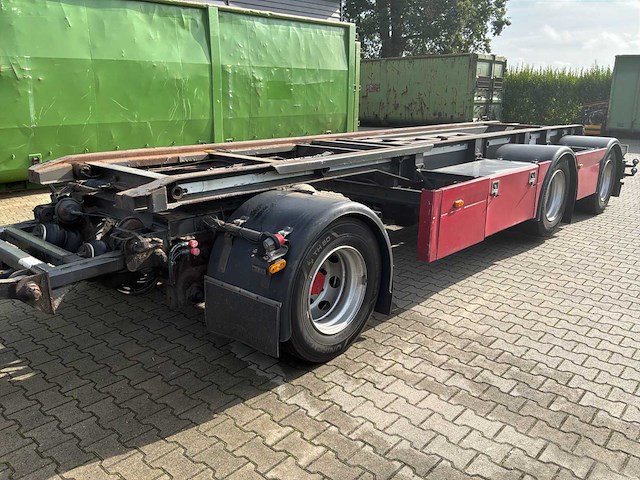 2015 scania r450 container vrachtwagen met kiepende aanhanger - afbeelding 37 van  56