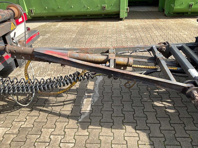 2015 scania r450 container vrachtwagen met kiepende aanhanger - afbeelding 39 van  56