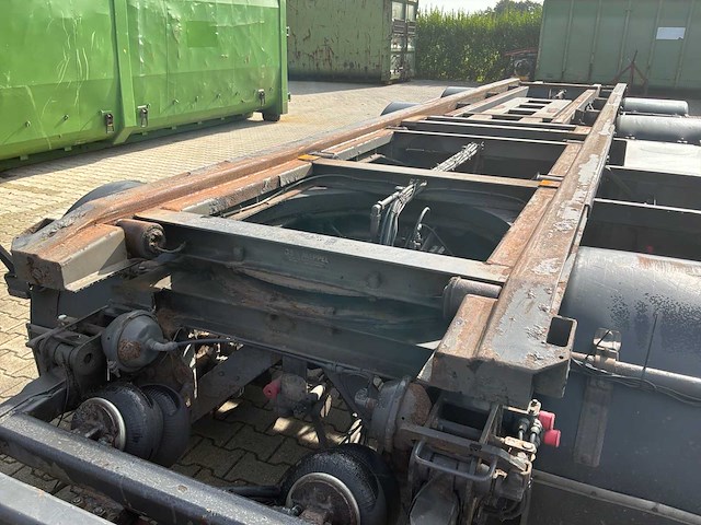 2015 scania r450 container vrachtwagen met kiepende aanhanger - afbeelding 41 van  56