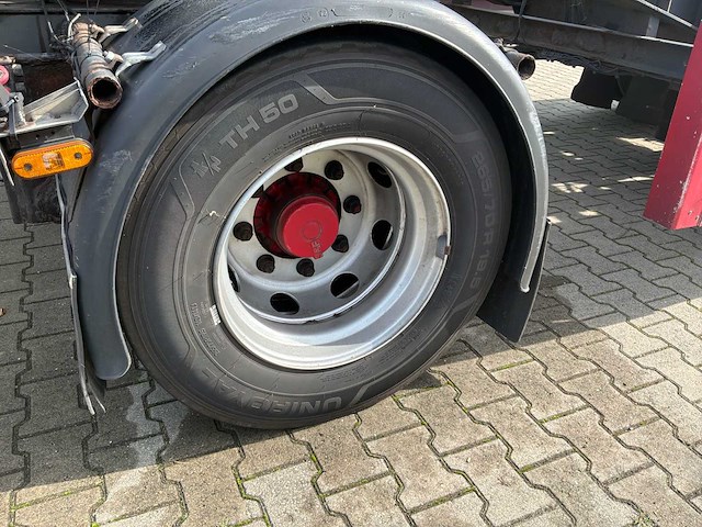 2015 scania r450 container vrachtwagen met kiepende aanhanger - afbeelding 42 van  56