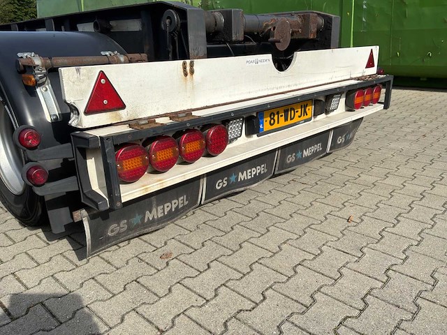 2015 scania r450 container vrachtwagen met kiepende aanhanger - afbeelding 45 van  56