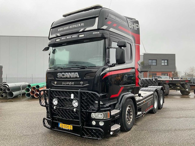2015 scania r580 vrachtwagen - afbeelding 1 van  28